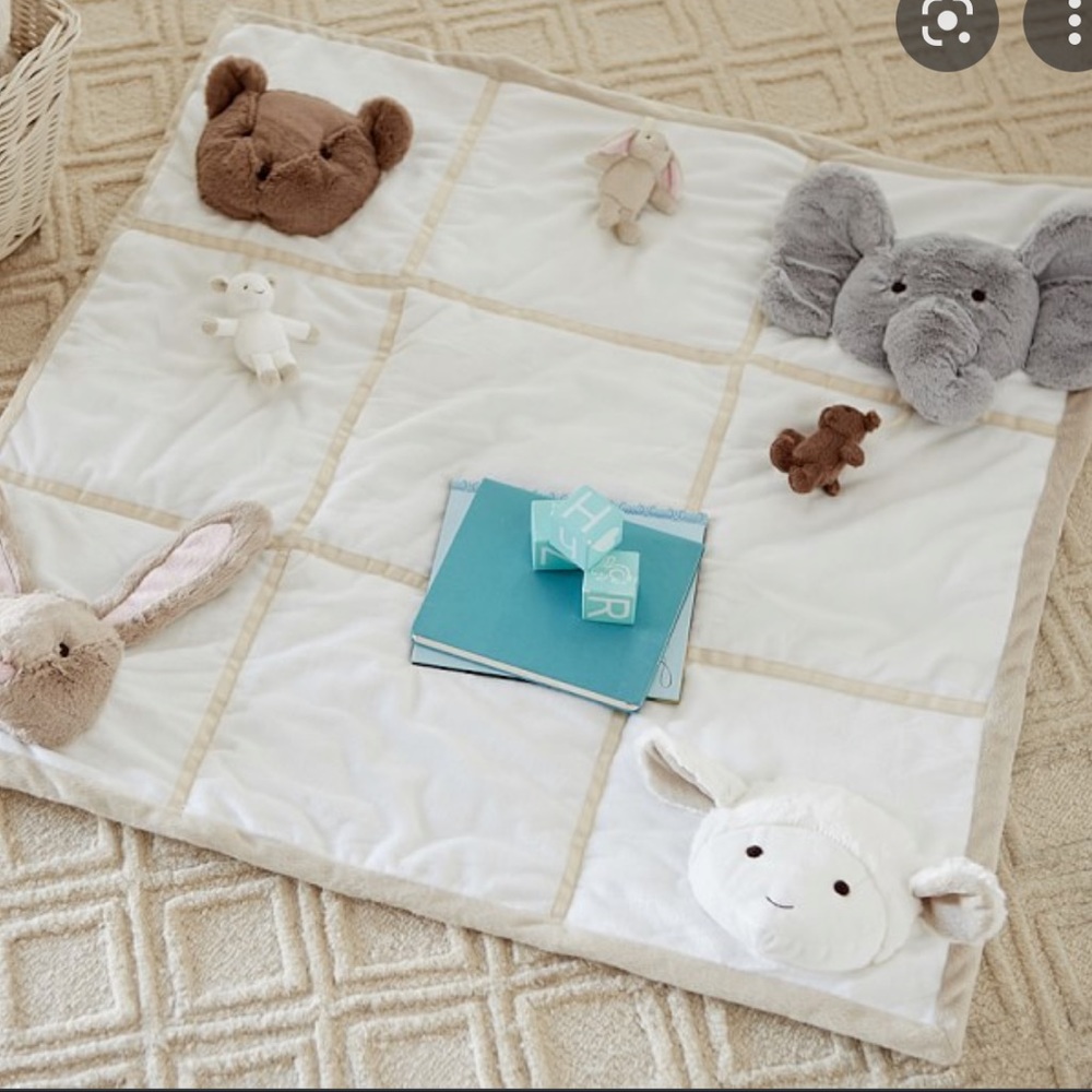 Pottery Barn Animal Playmat -NEW